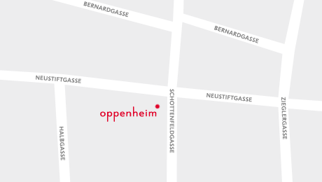 oppenheim bécs térkép